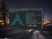 MATE Arch Linux - MATE - Marco + Compton - Brisk Menu